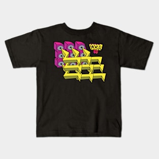 Megabass Speaker Stacks! Kids T-Shirt